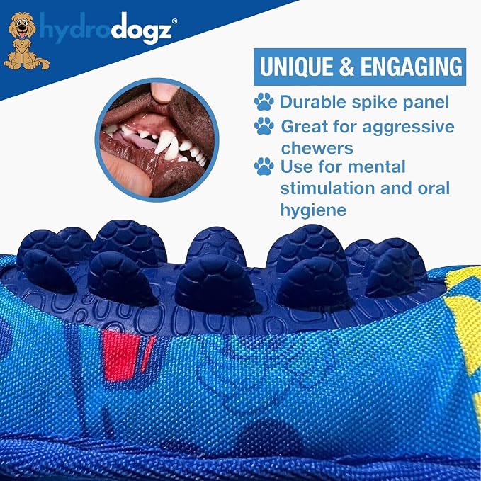 2-Pack Tuff N' Spikey Squeaky Dog Chew Toys