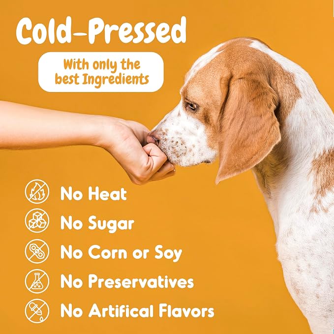 Probiotics for Dogs, Digestive Enzymes & Prebiotic Formula for Gut Health, Dog Probiotics for Diarrhea, Bowel & Immune Support, Chicken Flavor, 120 Soft Chews