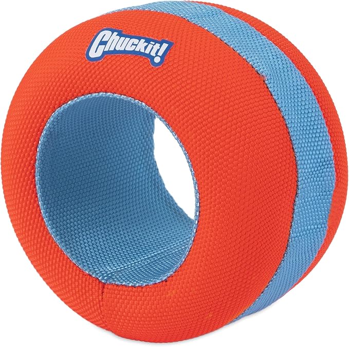 Chuckit! Amphibious Mega Ball or Roller That Floats for Medium and Large Dogs | Doubles as a Fun Fetch Toy for Both Water and Land