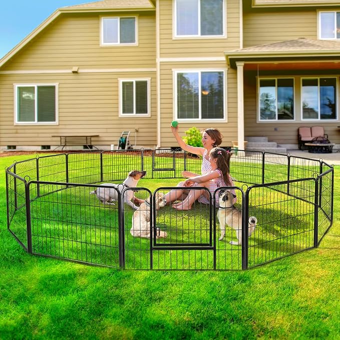 ZENY Dog Playpen, 24in 16 Panels