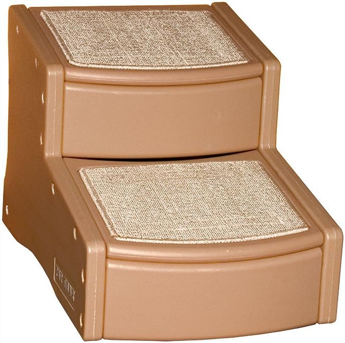 Pet Gear Easy Step III Pet Stairs, 3 Step for Cats/Dogs, Removable Washable Carpet Treads, for Pets Up to 150lbs, No Tools Required, Available in 6 Colors