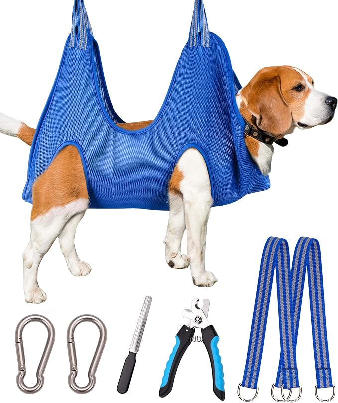 Kkiimatt Pet Dog Grooming Hammock Harness