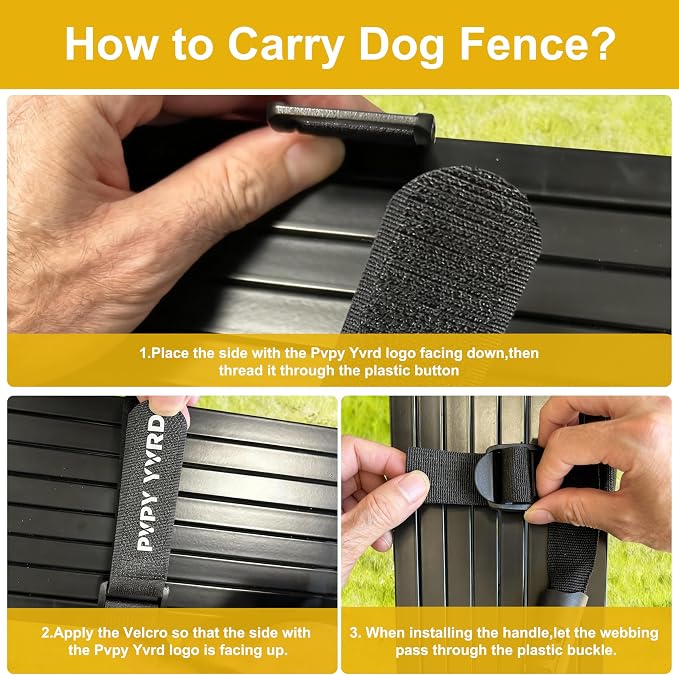 Heavy-Duty Iron Dog Playpen, Outdoor/Indoor, 24in, 8 Panels, Black Silver