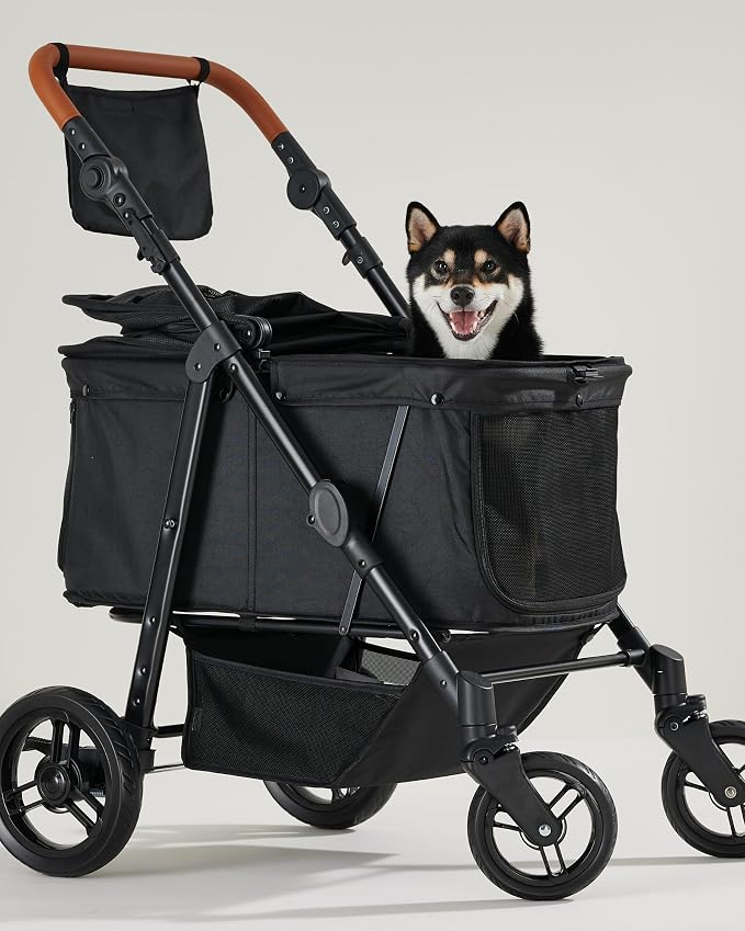 Zoosky Pet Stroller for Large Dogs - Up to 66lbs