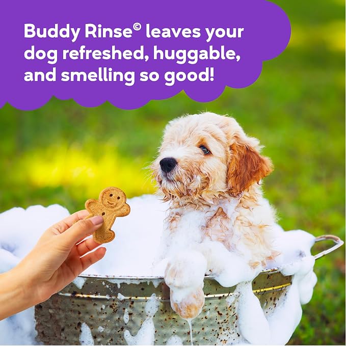 Buddy Rinse Conditioner for Dog Grooming Dog, Lavender & Mint, 16 oz. Bottle | Buddy Rinse conditioner for dog grooming dog, lavender & mint scent, 16 oz. bottle