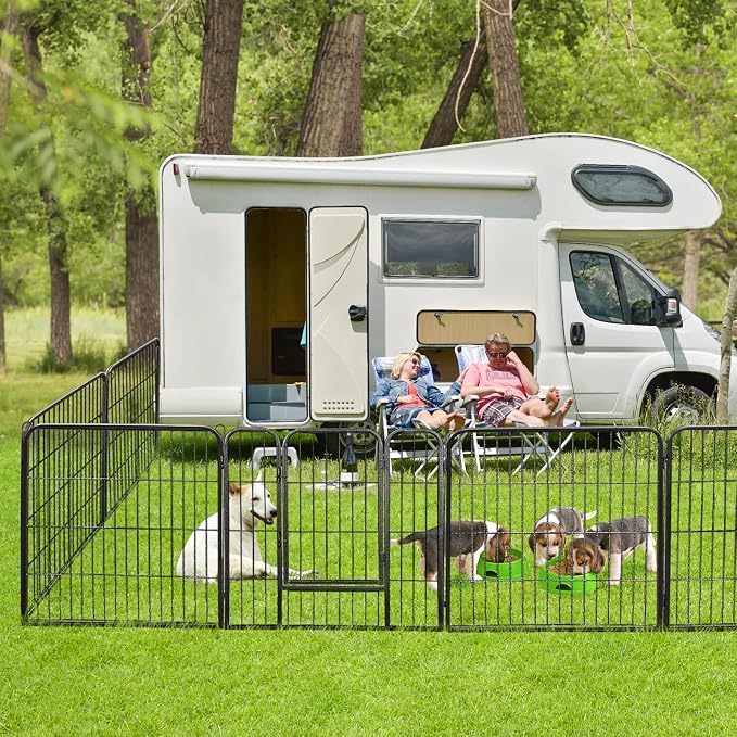 ZENY Dog Playpen, 32in 16 Panels
