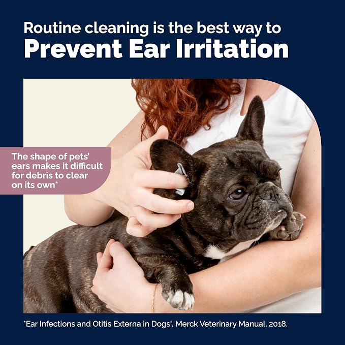 VETNIQUE Oticbliss Advanced Cleaning Ear Wipes, 100ct