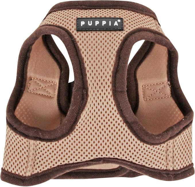 PUPPIA International Harness Soft B Vest, XX-Large, Beige