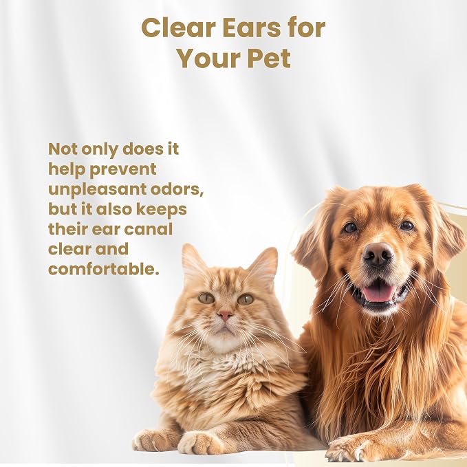 Bio PetActive BioOtic Ear Cleaner for Dogs and Cats, 3.38 fl oz
