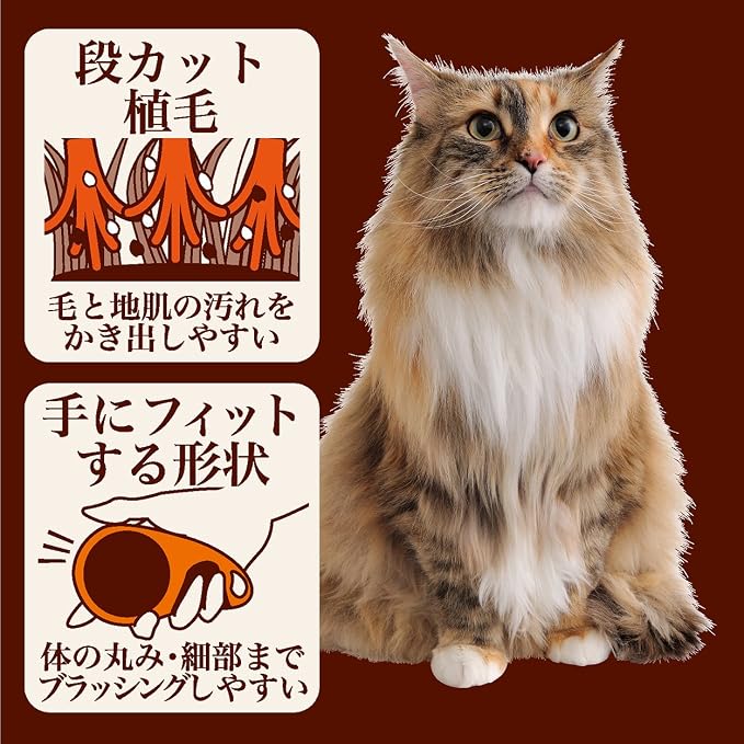 Petio necoco Brush for Removing Dirt (Japan Import)