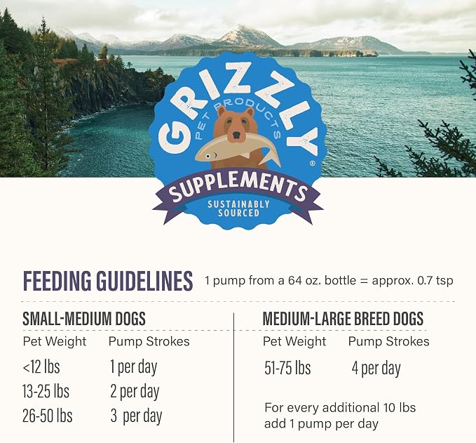 Grizzly Life Stage Liquid, Senior Health Supplement (16 FL. OZ)