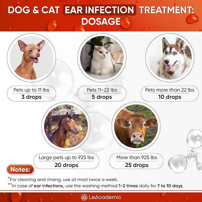 Dog Ear Infection Treatment, OTIC+ with Nano Silver, 2 oz