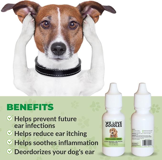 We Love Doodles Dog Ear Serum, Eco-Friendly