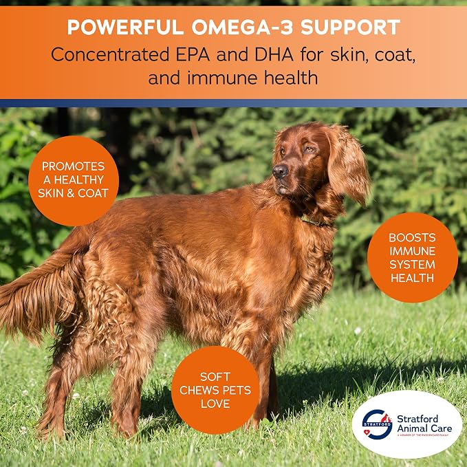 EZ Chew Omega 3 Fatty Acids for Dogs - 150ct