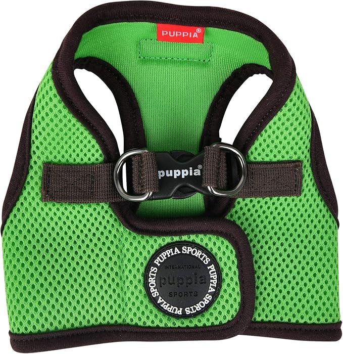 Puppia Soft Vest Harness B II - Green - M