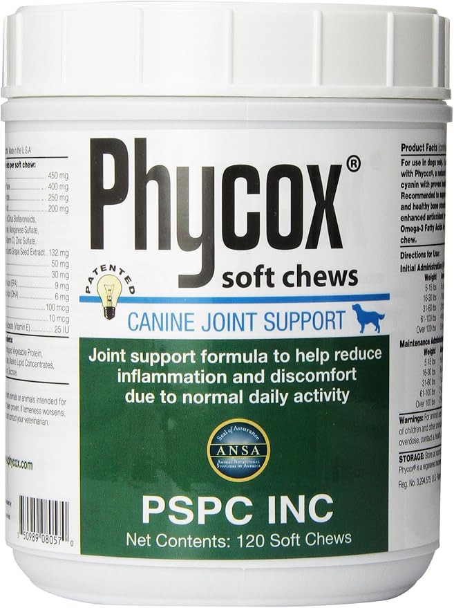 120 Count Joint Support Soft Chew for Dogs 2 Pack (240 chews)