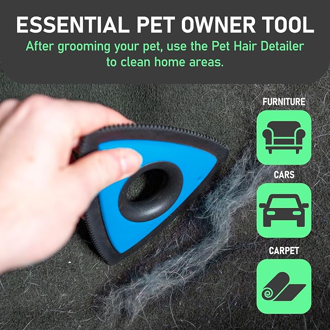 Maxpower Planet Pet Grooming Rake and Mini Pet Hair Remover Tool, Mini