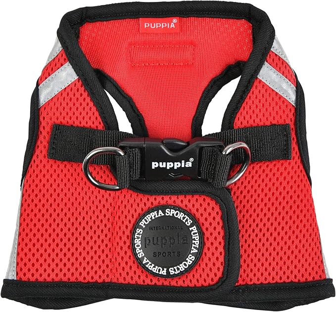 Puppia Soft Vest Harness PRO - RED - XL