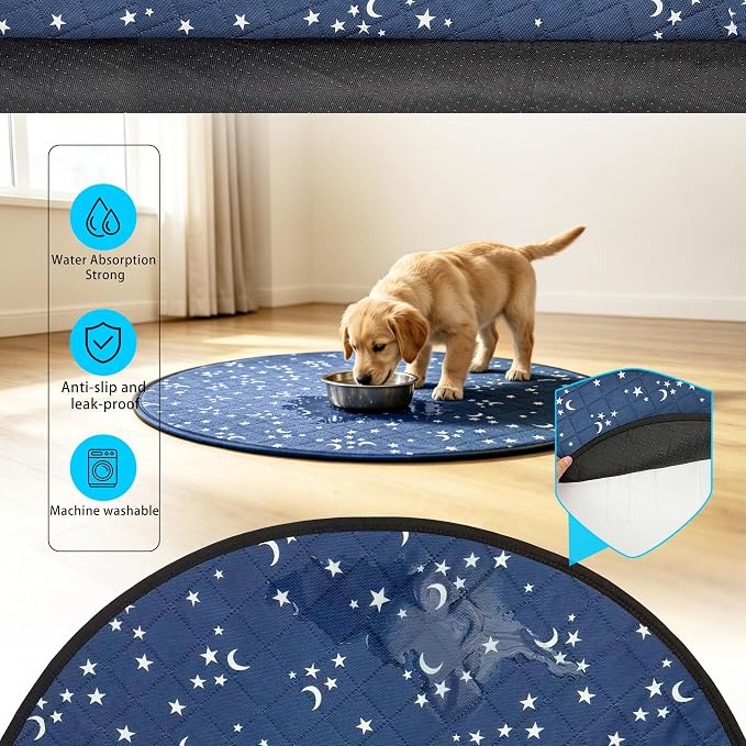 3-in-1 Cat Playpen for Indoor Cats Enclosed with Washable Pad & Glove, Portable Pop Up Dog Playpen, Foldable Pet Tent Crate Delivery Whelping Pen for Kitten, Puppy, Rabbit, Small Animals
