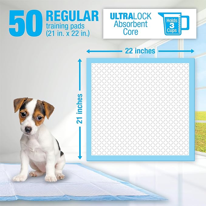 RUFFIN' IT Lil' Squirts Puppy Training Pads 50 Pk.