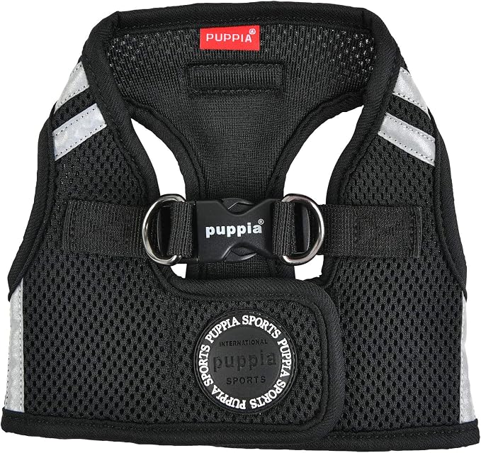 Puppia Soft Vest Harness Pro - Black - L