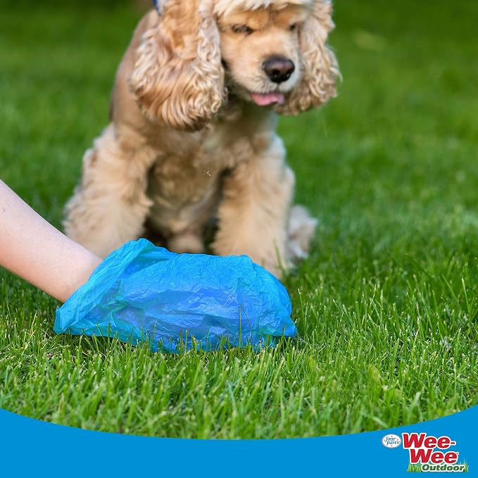 Four Paws Wee-Wee Outdoor Heavy Duty Dog Waste Bags Refill Rolls (90 Count)