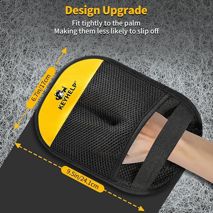Pet Hair Removal Glove for Dogs & Cats, Newly Upgraded Reusable Electrostatic Pet Hair Glove, Magic Brush Pet Hair Remover Tool for Clothing, Couch, Carpet, Car Seat