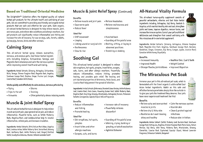 JADIENCE Dog, Horse & Cat Skin Soothing Gel: Homeopathic Treatment for Hotspots, Rashes & Sores | All Natural Pet Wound & Lesion Care | Provides Relief for Itching, Discomfort & Pain | EnlightAPet