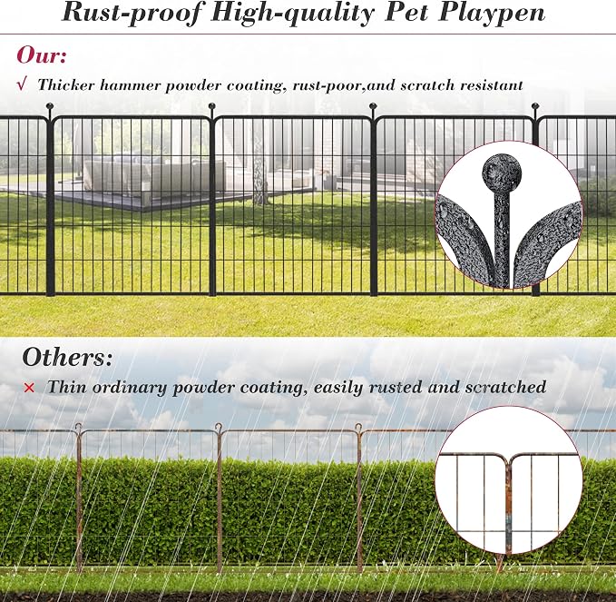 Dog Playpen with Door, 32in 40 Panels
