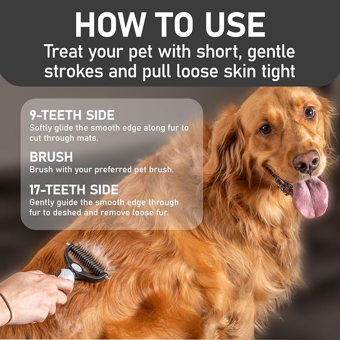 Maxpower Planet Pet Grooming Brush, White