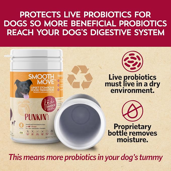 Pumpkin for Dogs with Probiotics, 7-Day Serving