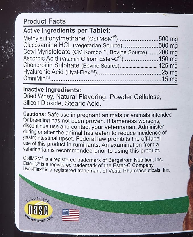 KALA HEALTH Comfort BioFlexa HA Hip and Joint Plus for Dogs, 150 Count