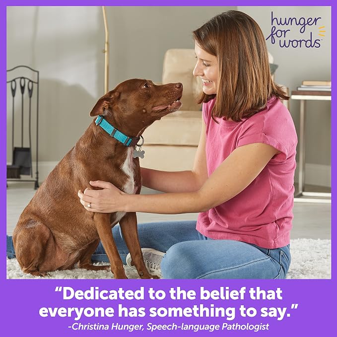 Hunger For Words Talking Pet Buttons, 3 Piece Set