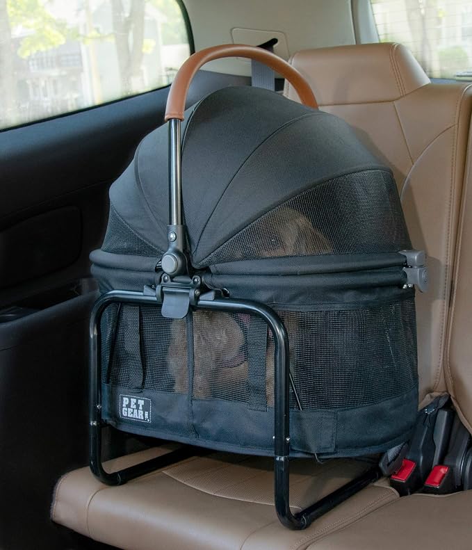 Pet Gear 3-in-1 View 360 Travel System Stroller - Onyx, 4 Wheel